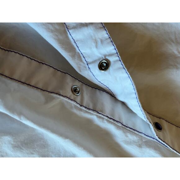 Ariat Pearl Snap Embroidered Button Down Shirt White Small - Picture 4 of 7